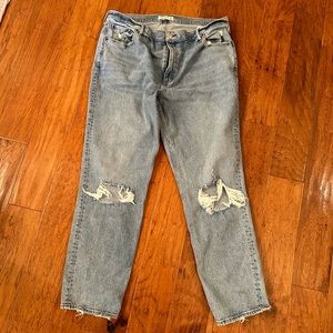 Abercrombie 90s straight leg plus tall jean